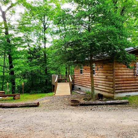 Lil' Log At Hearthstone Cabins And Camping - Pet Friendly Helen Eksteriør billede